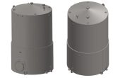 500 liter tank i rostfritt 304 eller syrafast 316