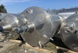 5000 liter tank i Rostfritt 304