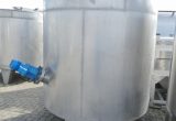 5000 liter tank i Rostfritt 304
