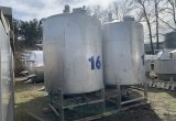 5000 liter tank i Rostfritt 304