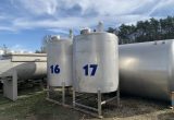 5000 liter tank i Rostfritt 304