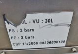 60 liter tank i Rostfritt 304