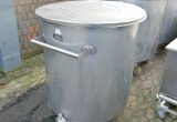650 liter tank i Rostfritt 304