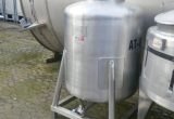 652 liter tank i Rostfritt 304