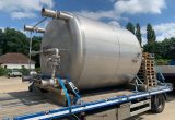 9000 liter tank i Rostfritt 304